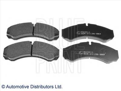 BLUE PRINT ADN142153 - fékbetét IVECO