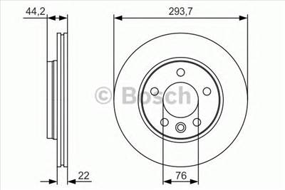 BOSCH 0 986 479 S06 - féktárcsa VW