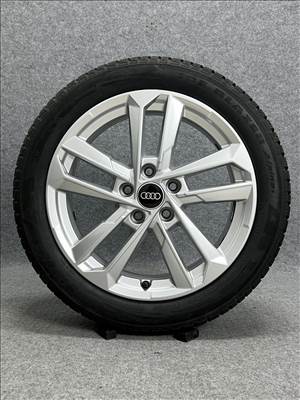 Új gyári Audi alufelni szett 6.5x17 et43 5x112 205/50 téli gumival