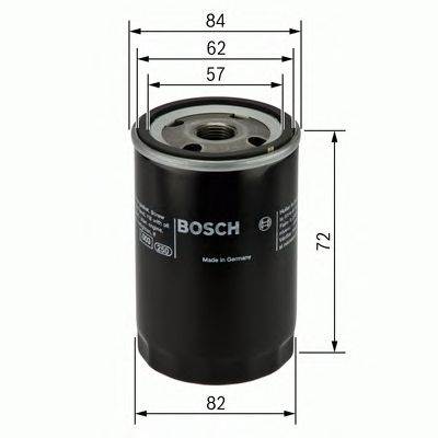BOSCH 0 451 103 316 - olajszűrő BEDFORD BYD CHANGFENG CHRYSLER DODGE FORD FORD ASIA / OZEANIA FORD A