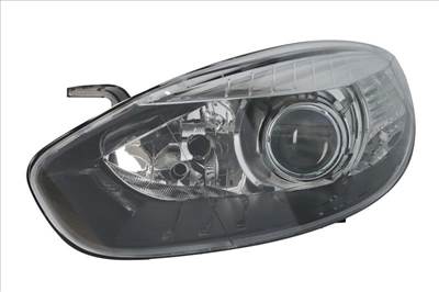 Renault Fluance 2013-2015 utángyártott új bal első fényszóró 2H7 fekete házas (motorral) DEPO 260600738r