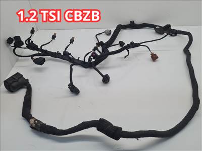 Volkswagen Golf VI 1.2 TS CBZB motor kábelköteg (33217)