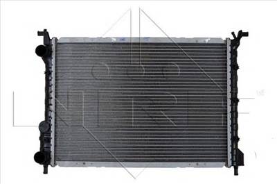 NRF 53608 - Vízhűtő (Hűtőradiátor) FIAT
