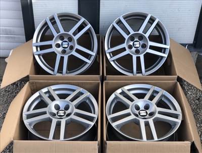  5x100 lyukosztású 7,5JJ 17" új (gyári felni) Seat Leon Cupra 1m alufelni Skoda Audi Vw 17 col 