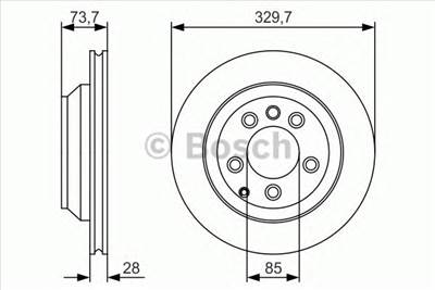 BOSCH 0 986 479 S20 - féktárcsa AUDI PORSCHE VW