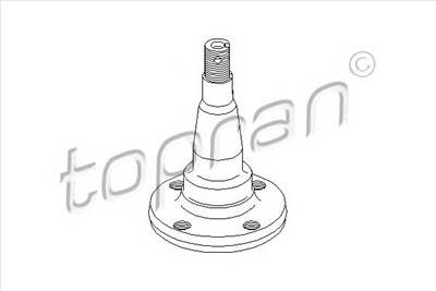 TOPRAN 205 486 - kerékagy OPEL VAUXHALL