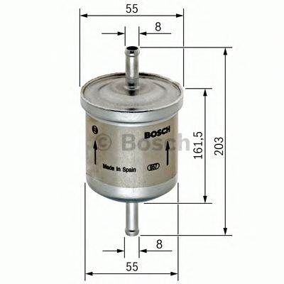 BOSCH 0 450 905 901 - Üzemanyagszűrő BMW