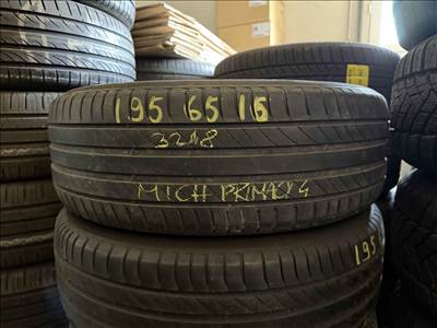 195/65 r16 Michelin nyárigumi 4db eladó 195/65r16 garnitúra
