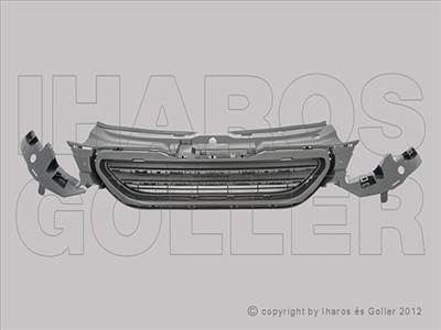 Peugeot 2008 2013-2016 - Hűtődíszrács