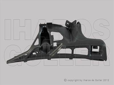 VW Golf VI 2008-2012 - Első lökhárító tartó bal, (fényszóró mosós)
