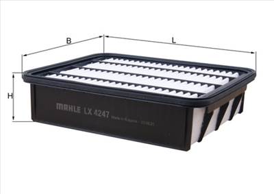 MAHLE LX 4247 - légszűrő TOYOTA
