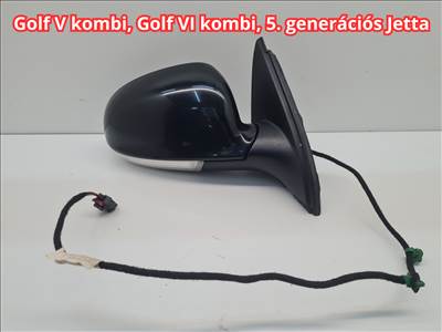 Volkswagen Golf VI kombi, Golf V kombi, Jetta V jobb visszapillantó tükör LC9X (35086)