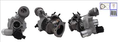 TURBO MOTOR PA53039700383 - turbófeltöltő CITROËN DS OPEL PEUGEOT