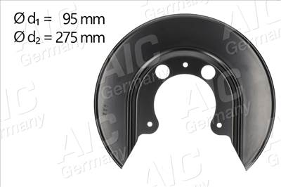 AIC 58102 - terelőlemez, féktárcsa AUDI SEAT SKODA VW