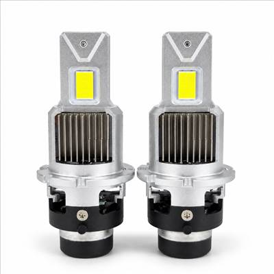 D2S LED izzó CANBUS 6500K Jégfehér - Hideg fehér 5590 CSP LED autóba - D SERIES M16 6000 lm - 2db-os készlet✔️