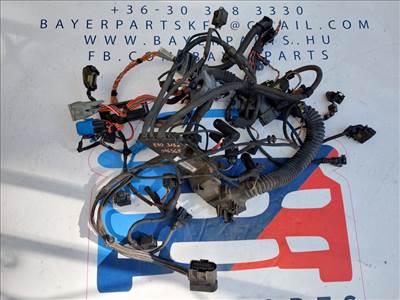BMW E87 E90 E91 118d 120d 318d 320d M47 163le motortér köteg kábelköteg kábelkorbács kábel korbács
