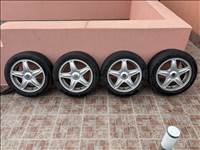Mini alufelni 16", rajta 195/55 Debica nyári gumi 