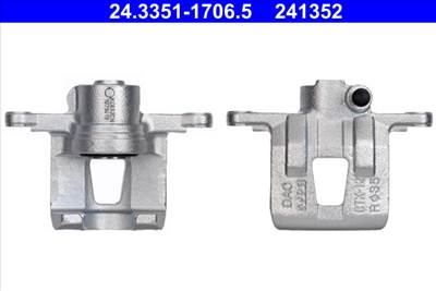 ATE 24.3351-1706.5 - féknyereg CHEVROLET DAEWOO