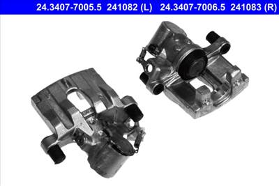 ATE 24.3407-7005.5 - féknyereg OPEL VAUXHALL
