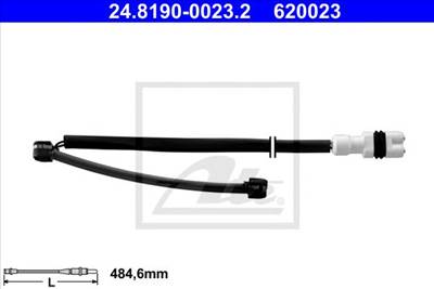 ATE 24.8190-0023.2 - fékbetét kopásjelző PORSCHE