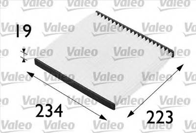 VALEO 698279 - pollenszűrő RENAULT