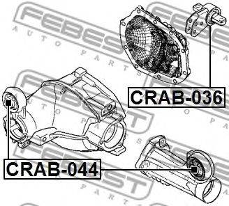 FEBEST CRAB-044 - Csapágy, differenciál JEEP