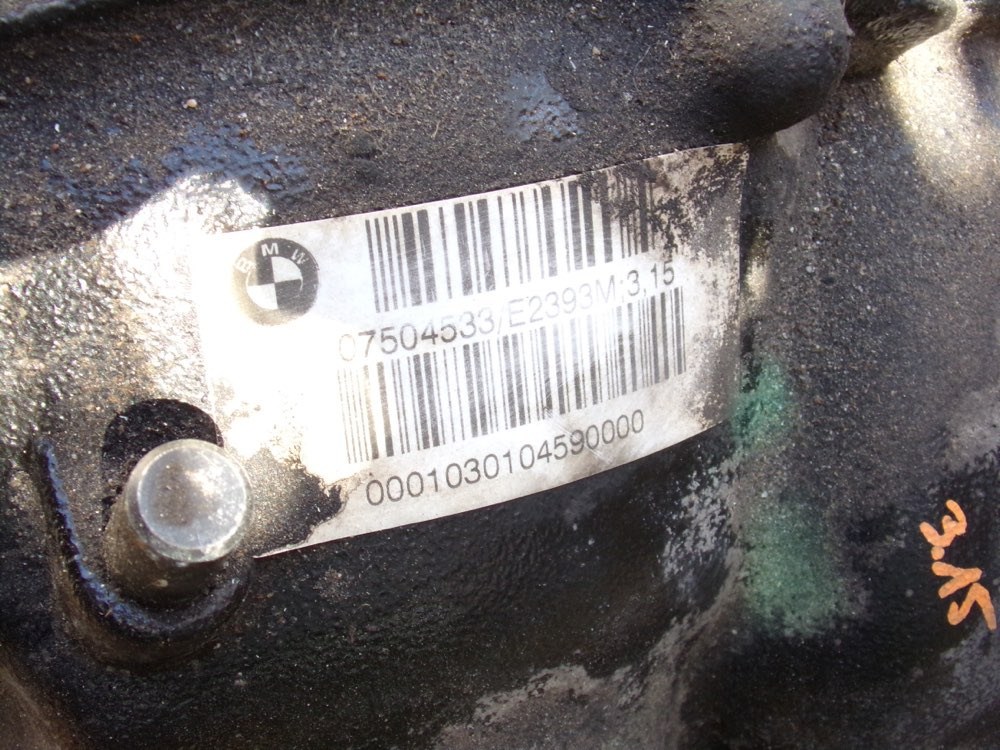 BMW E46 330xi xi elsõ diffi difi differenciálmû 3. kép
