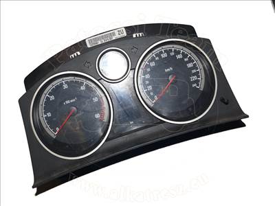 Opel Zafira B/2 2007-2011 - műszeregység, 240kmh/6000rpm, DIESEL, automata/EASYTRONIC váltóhoz, jelölés: WM/DV/ZU/UW