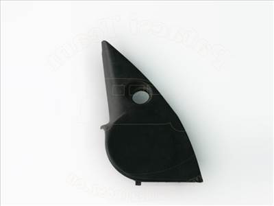 Opel Corsa B 1992-2000 - burkolat, tükör, belső, bal oldali, fekete, kivéve elektromos tükör