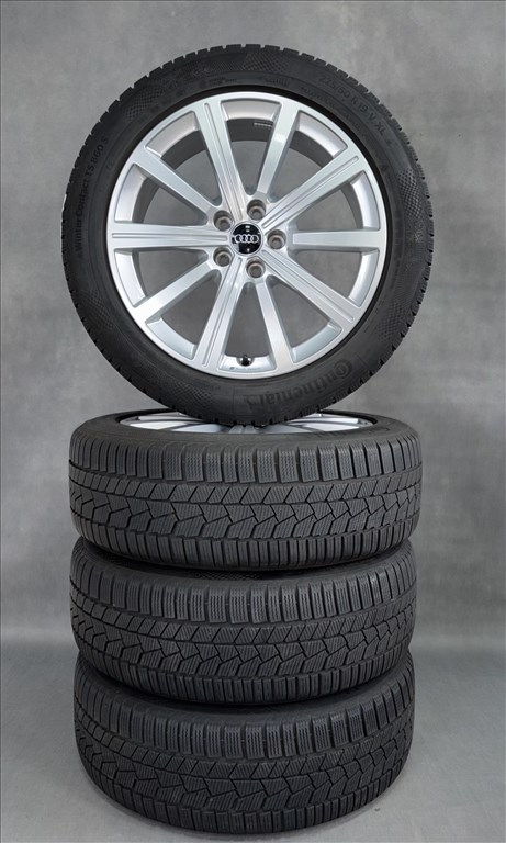gyári Audi alufelni szett 7.5x19 et38 5x112 225/50 téli gumival 2. kép
