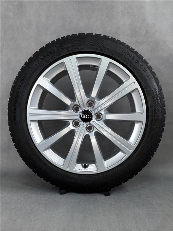gyári Audi alufelni szett 7.5x19 et38 5x112 225/50 téli gumival 5. kép