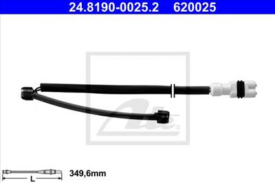 ATE 24.8190-0025.2 - fékbetét kopásjelző PORSCHE