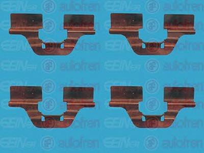 AUTOFREN SEINSA D42342A - Fékbetét szerelékkészlet ALFA ROMEO AUDI CITROËN DS FIAT FORD LANCIA MERCE