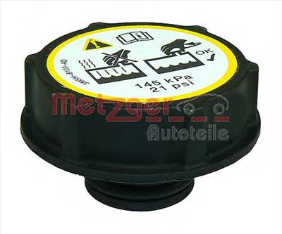 METZGER 2140067 - Hűtőfolyadék tartály zárófedél FORD LAND ROVER MAZDA VOLVO