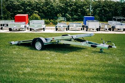 Új SEBAL - Tieflader 350 autószállító utánfutó (1800kg) akciósan CSAK 1.199.000 Ft