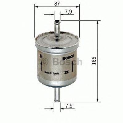 BOSCH 0 450 905 921 - Üzemanyagszűrő VOLVO