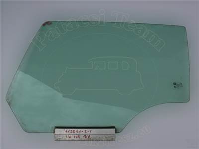 Opel Astra H 2003-2012 - oldalüveg, lejáró, hátsó ajtó, bal oldali, kivéve sötétített, caravan