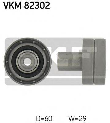 SKF VKM 82302 - vezérműszíj vezetőgörgő NISSAN