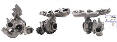 TURBO MOTOR PA53039700477 - turbófeltöltő AUDI SEAT SKODA VW