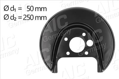 AIC 54704 - terelőlemez, féktárcsa AUDI SEAT SKODA VW