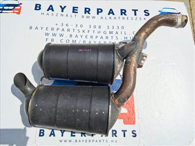 BMW E39 528 528i hátsó kipufogó dob