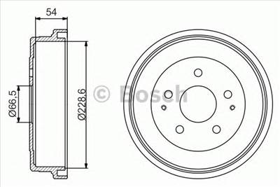 BOSCH 0 986 477 230 - fékdob DAIHATSU TOYOTA