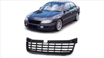 Opel Omega B 1994-1999 matt fekete hűtőrács