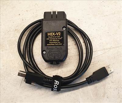 VAG-COM VCDS HEX-V2, ARM chip interface hibakód olvasó gyári minőség frissíthető
