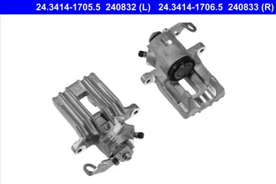 ATE 24.3414-1706.5 - féknyereg AUDI SEAT SKODA VW