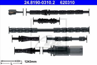 ATE 24.8190-0310.2 - fékbetét kopásjelző BMW