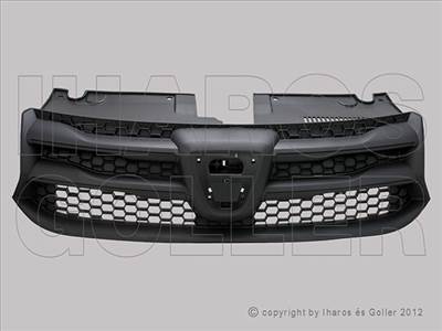 Dacia Logan 2013-2020 MCV - Hűtődíszrács fekete