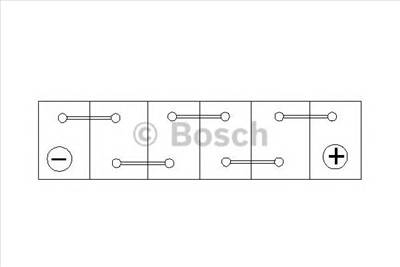 BOSCH 0 092 S40 260 - Indító akkumulátor ACURA ALPINE BMC BMW DAEWOO DAIHATSU FIAT FORD FORD USA GLA