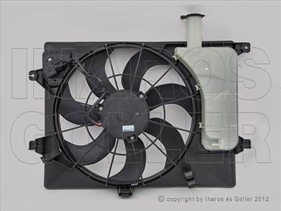 Kia Ceed 2015-2018 - Hűtőventilátor kpl. + kiegyenlítőtar. (1.4-1.6b)
