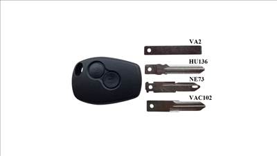 Renault Trafic Kangoo Master, Dacia Duster Logan, Opel Movano Vivaro, Nissan Primastar kulcsház